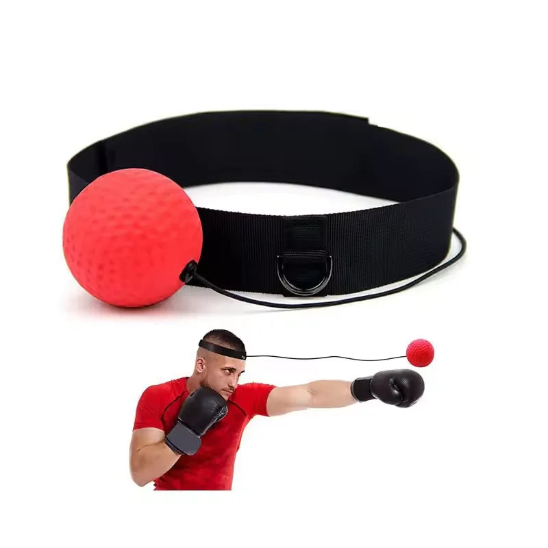 Boxing Reflex Ball for Kids - Training Ball with Headband, Single Game Option & Parent-child Interaction for Reaction Punching