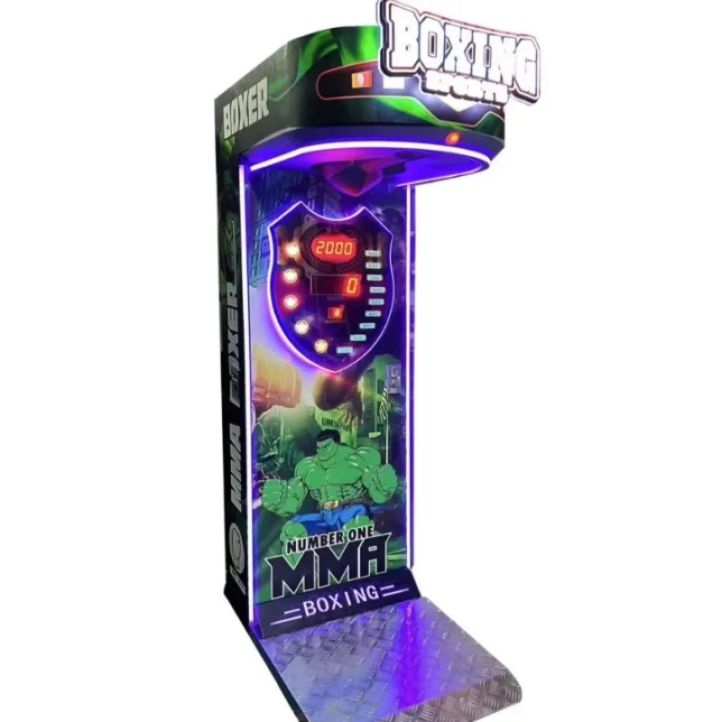Customized Coin Boxing Sport Punching Boxing Arcade Sport Arcade Game Machine Boxing Arcade Emulator