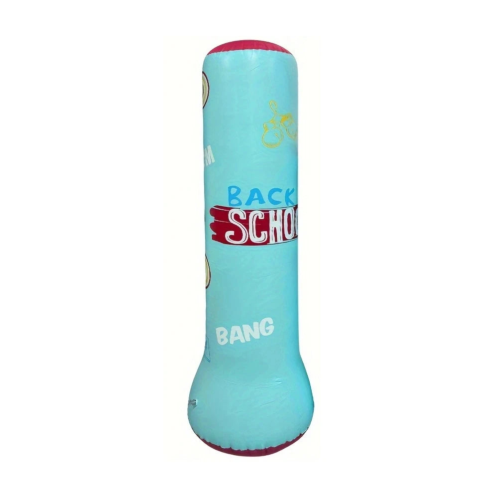 Inflatable Boxing Post, Interactive Game Boxing Column for Stress Relief Fitness And Entertainment Punching Bag Included