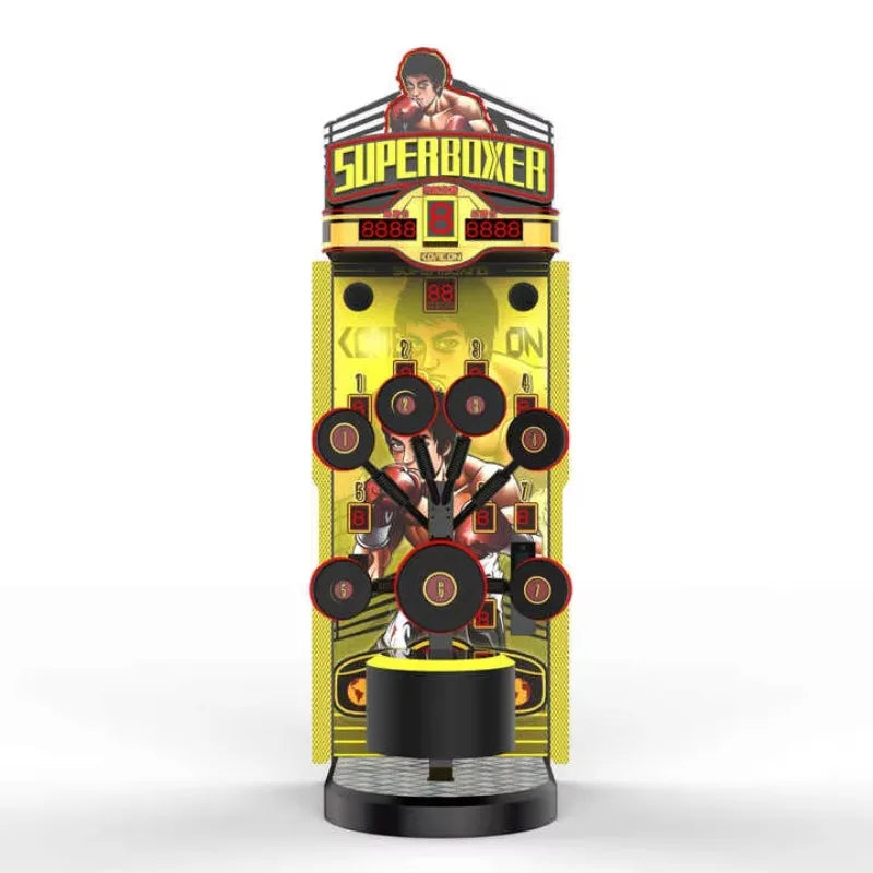 Custom Big King Kick Punching Boxing Machine,Coin Operated Sport Arcade Game Machine,Commercial Game Center Boxing Equipment