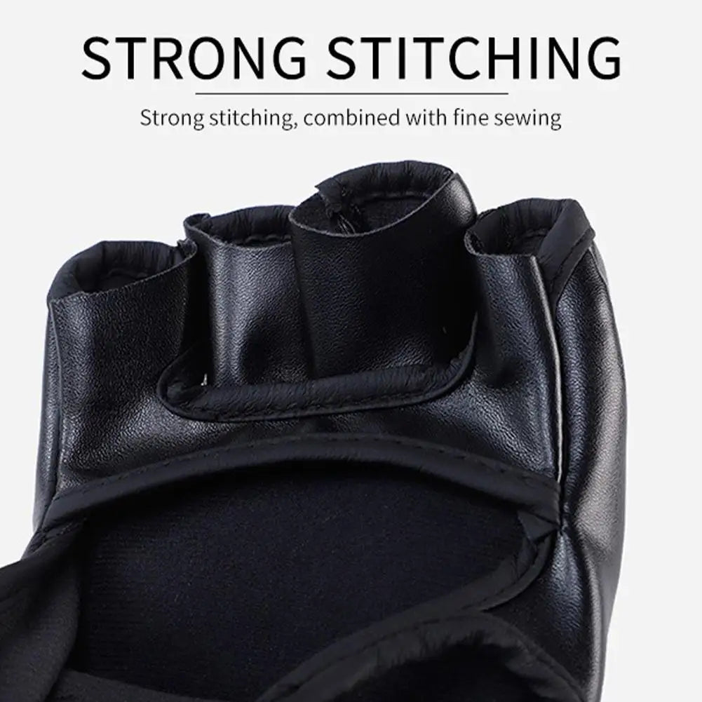 MMA Gloves for Grappling Sparring Training Sports Half Mitts MMA UFC Training Boxing Punch Bag Martial Arts Gloves 1 pair