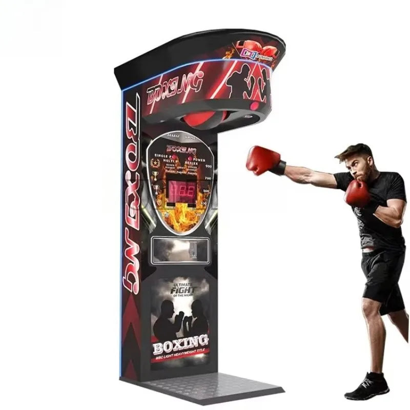Custom Boxing Punch Game Console Sports Electronics Dynamic Arcade Boxing Game Console Strength Tester Arcade