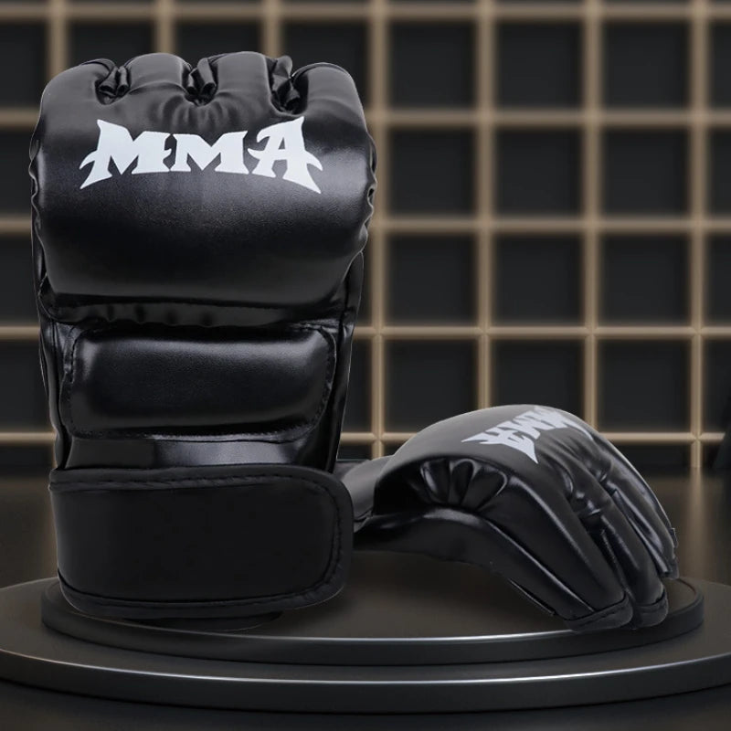 High-Quality Training Gloves MMA and Martial Arts, with Thickened Fingers Added Protection Flexibility, Suitable for Adults Kids