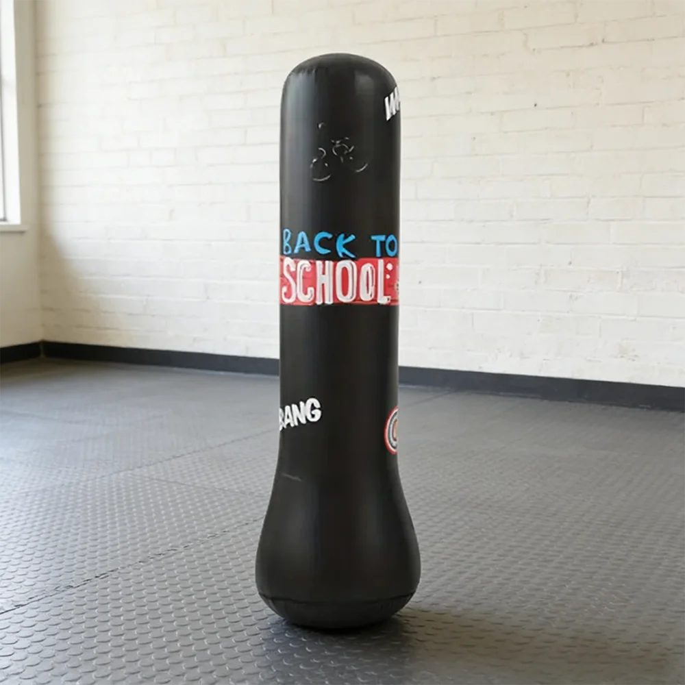Inflatable Boxing Post, Interactive Game Boxing Column for Stress Relief Fitness And Entertainment Punching Bag Included