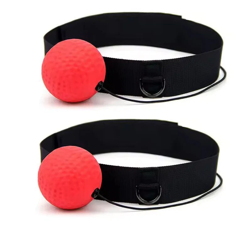 Boxing Reflex Ball for Kids - Training Ball with Headband, Single Game Option & Parent-child Interaction for Reaction Punching