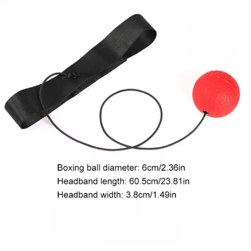 Boxing Reflex Ball for Kids - Training Ball with Headband, Single Game Option & Parent-child Interaction for Reaction Punching
