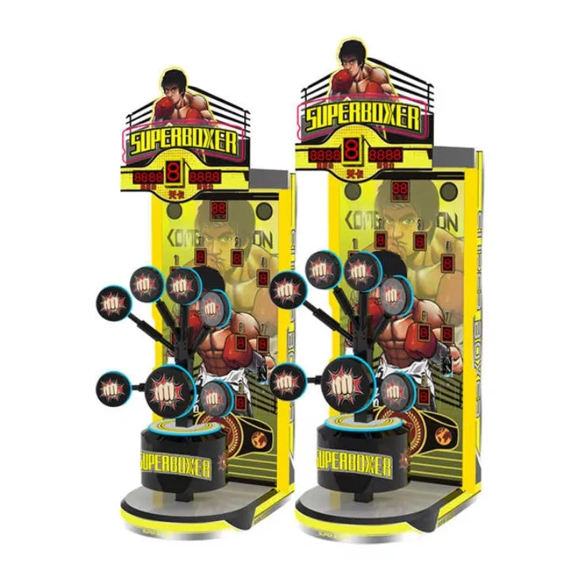 Custom Big King Kick Punching Boxing Machine,Coin Operated Sport Arcade Game Machine,Commercial Game Center Boxing Equipment